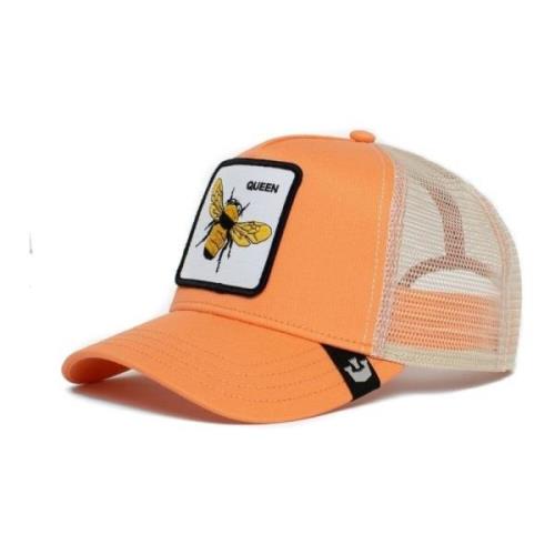 Koningin Bij Truckerpet Goorin Bros , Orange , Heren