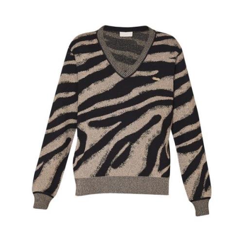 Trendy Sweater Zwart Liu Jo , Multicolor , Dames