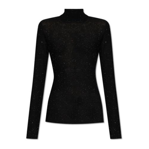 Wollen Turtleneck Fabiana Filippi , Black , Dames