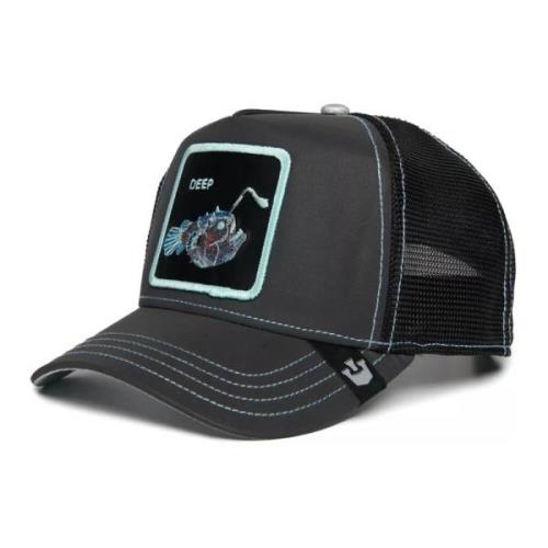 Zwarte Abyssal Vis Truckerpet Goorin Bros , Black , Heren