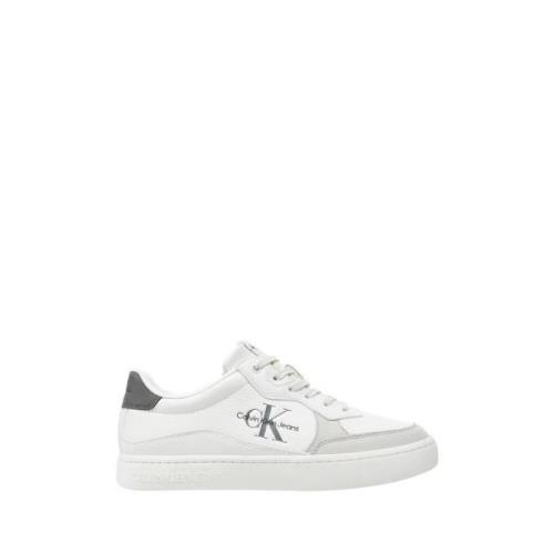 Witte Sneakers Stijlvol Comfortabel Calvin Klein , White , Heren