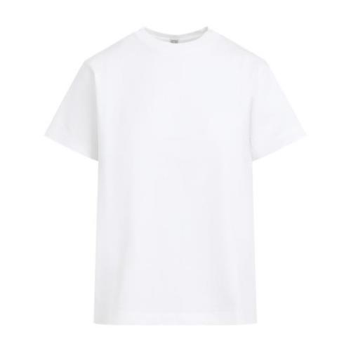 Off White Classic Cotton Tee TotêMe , White , Dames