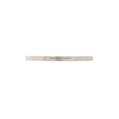 Armband met logo Maison Margiela , Gray , Heren