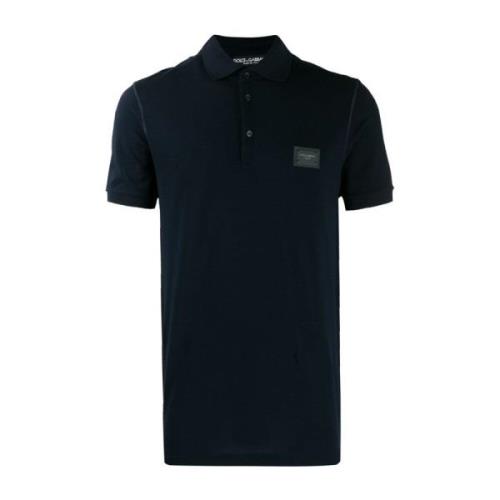 Polo Shirts Dolce & Gabbana , Blue , Heren