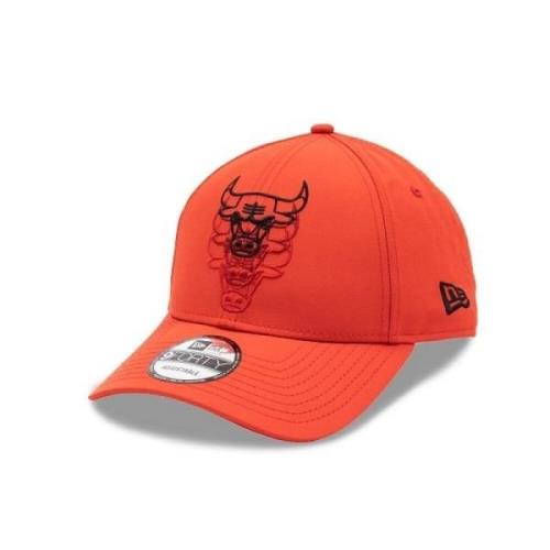 Oranje Bulls Stack Logo Pet New Era , Orange , Unisex