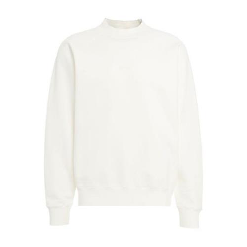 Witte Geborduurde Sweater Aw24 C.p. Company , White , Heren