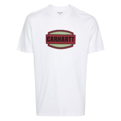 Script Logo T-shirt Carhartt Wip , White , Heren