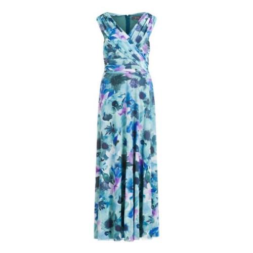 Bloemen avondjurk vera mont , Multicolor , Dames