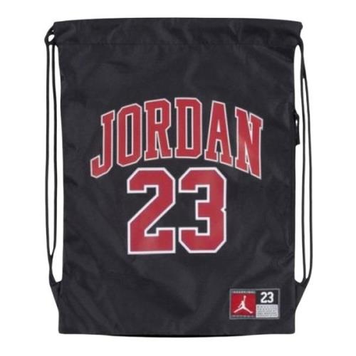 Zwarte Jersey Gymtas Jordan , Black , Heren