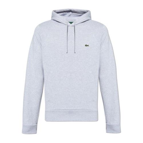 Hoodie Lacoste , Gray , Heren