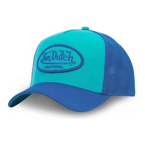 Koninklijke Trucker Cap VON Dutch , Blue , Heren