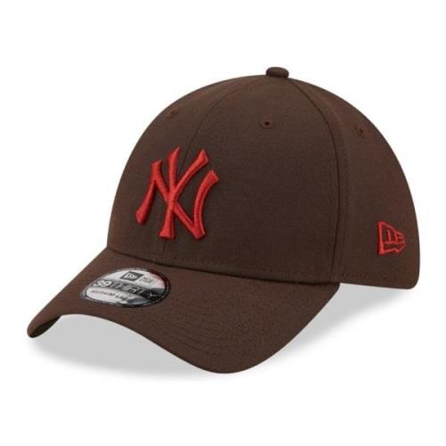 Bruine Yankees League Essential Pet New Era , Brown , Heren