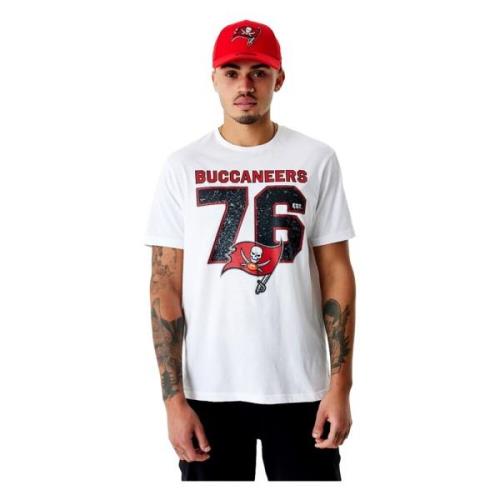 Witte Buccaneers NFL Tee New Era , White , Heren