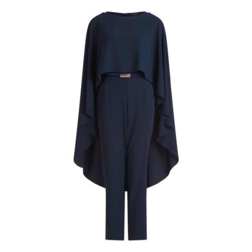 Gelaagde Jumpsuit vera mont , Blue , Dames