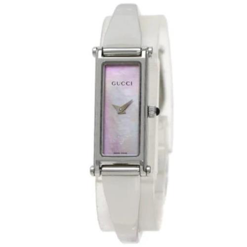 Pre-owned Stainless Steel watches Gucci Vintage , Pink , Dames