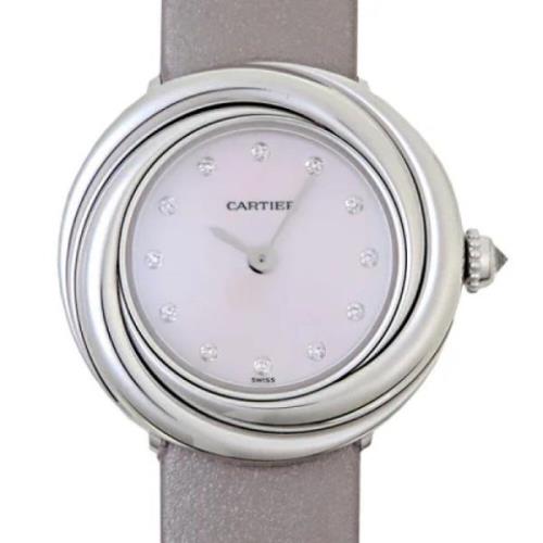 Pre-owned Stainless Steel watches Cartier Vintage , Yellow , Dames