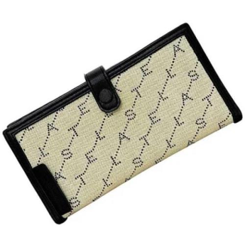 Pre-owned Leather wallets Stella McCartney Pre-owned , Beige , Dames