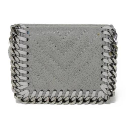 Pre-owned Canvas wallets Stella McCartney Pre-owned , Gray , Dames