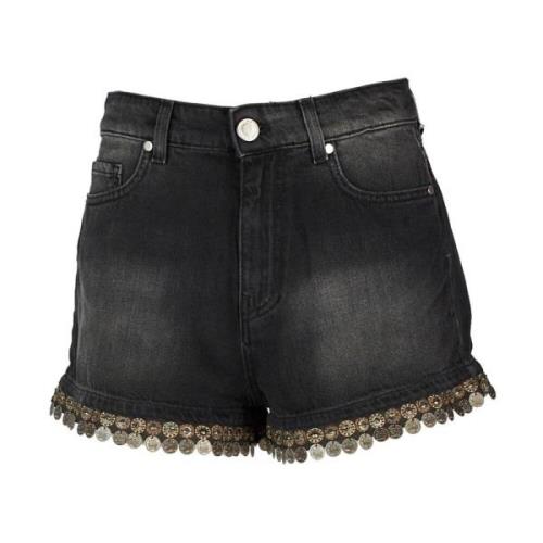 Shorts voor vrouwen - Zomercollectie Gaëlle Paris , Black , Dames