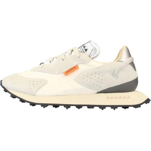 Stijlvolle Herensneakers RUN OF , White , Heren