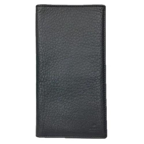 Pre-owned Leather wallets Gucci Vintage , Black , Heren