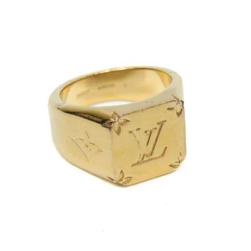 Pre-owned Metal louis-vuitton-jewelry Louis Vuitton Vintage , Yellow ,...