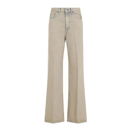 Licht Zand Jeans Acne Studios , Beige , Dames