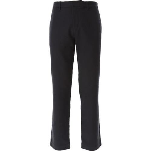 Zwarte Broek Aw24 Stijlvol Emporio Armani , Black , Heren