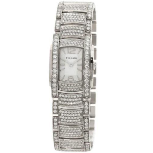 Pre-owned White Gold watches Bvlgari Vintage , White , Dames