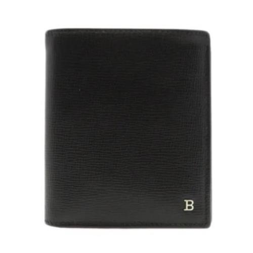 Pre-owned Leather wallets Bally Pre-owned , Black , Dames