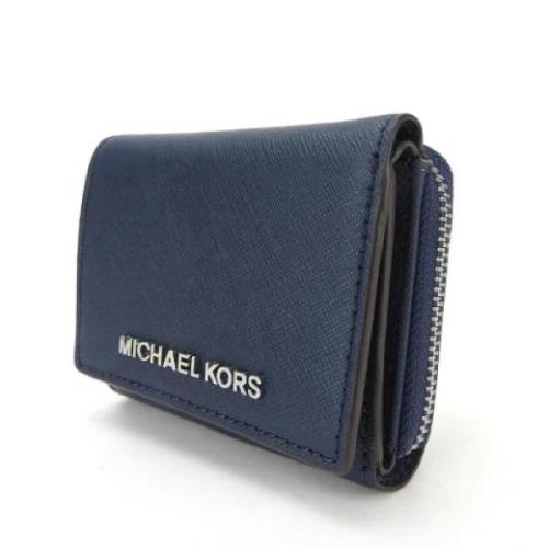 Pre-owned Canvas wallets Michael Kors Pre-owned , Blue , Dames