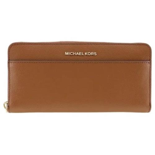 Pre-owned Leather wallets Michael Kors Pre-owned , Brown , Dames