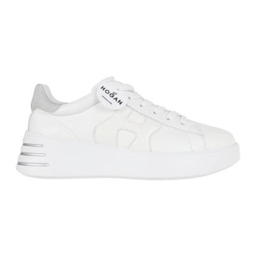 Witte Sneakers Verhoog Stijl Chic Hogan , White , Dames