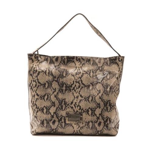 Python Print Schoudertas met Afneembare Band Pompei Donatella , Brown ...