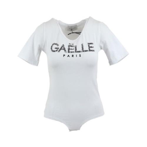 Korte Mouw Body Gaëlle Paris , White , Dames