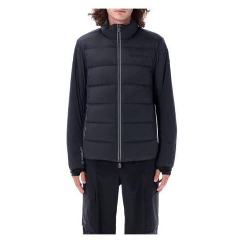 Donkerblauwe bovenkleding Pocol middenlaag Moncler , Blue , Heren