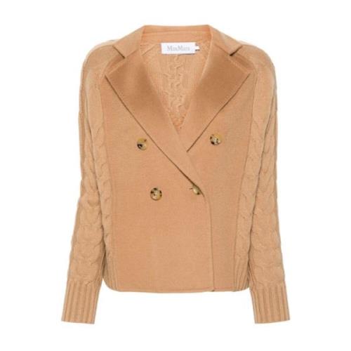 Kameel Beige Kabeltrui Max Mara , Brown , Dames