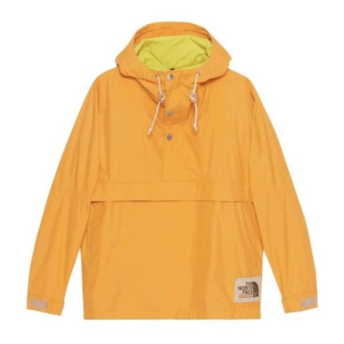 Beperkte oplage Nylon Wind Jacket Geel Gucci , Yellow , Heren