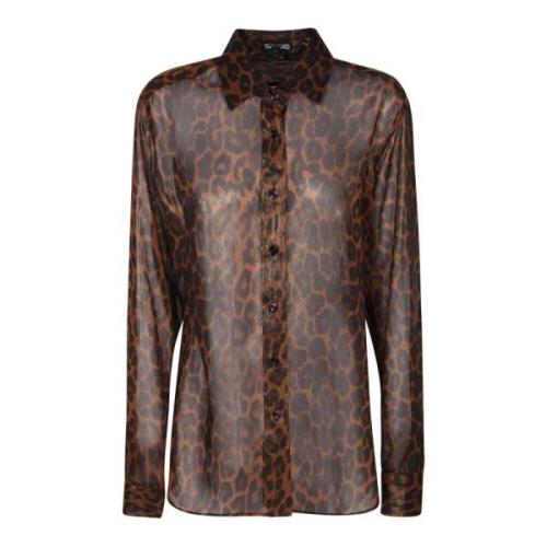 Zijden Multicolor Shirt Tom Ford , Multicolor , Dames