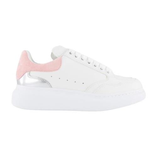 Oversized Sneaker Wit/Roze Alexander McQueen , White , Dames