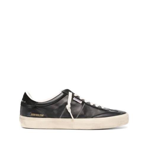 Zwarte Sneakers met Sterpatch Golden Goose , Black , Heren