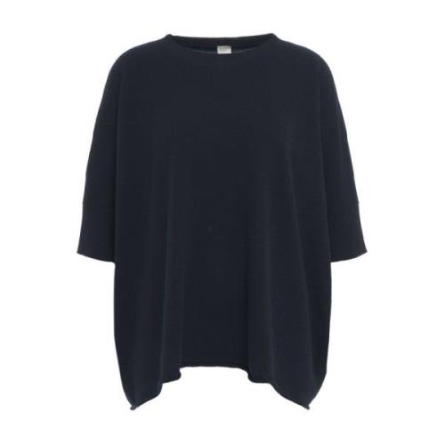 Blauwe Cashmere Trui Aw24 MVM , Blue , Dames