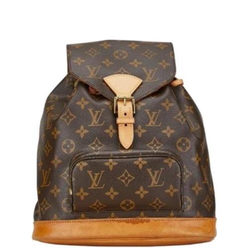 Pre-owned Canvas louis-vuitton-bags Louis Vuitton Vintage , Brown , Da...