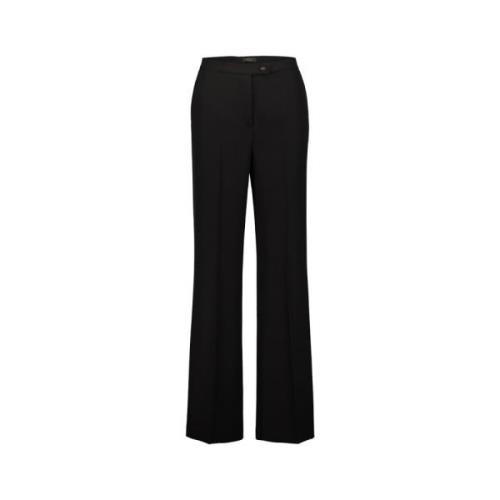 Elegante Zwarte Broek Nathi Luxury , Black , Dames