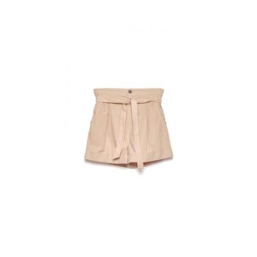 Shorts voor vrouwen - Zomercollectie Gaëlle Paris , Beige , Dames