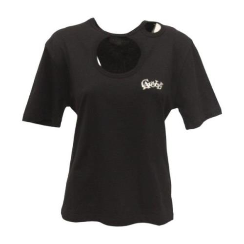 Korte Mouw T-shirt Gaëlle Paris , Black , Dames