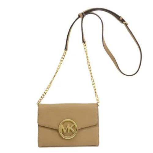 Pre-owned Plastic wallets Michael Kors Pre-owned , Beige , Dames