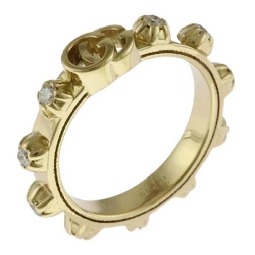 Pre-owned Yellow Gold rings Gucci Vintage , Yellow , Dames