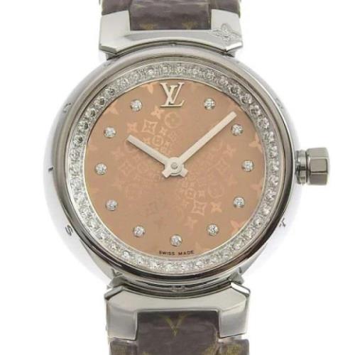 Pre-owned Stainless Steel watches Louis Vuitton Vintage , Orange , Dam...