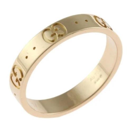 Pre-owned Yellow Gold rings Gucci Vintage , Yellow , Dames